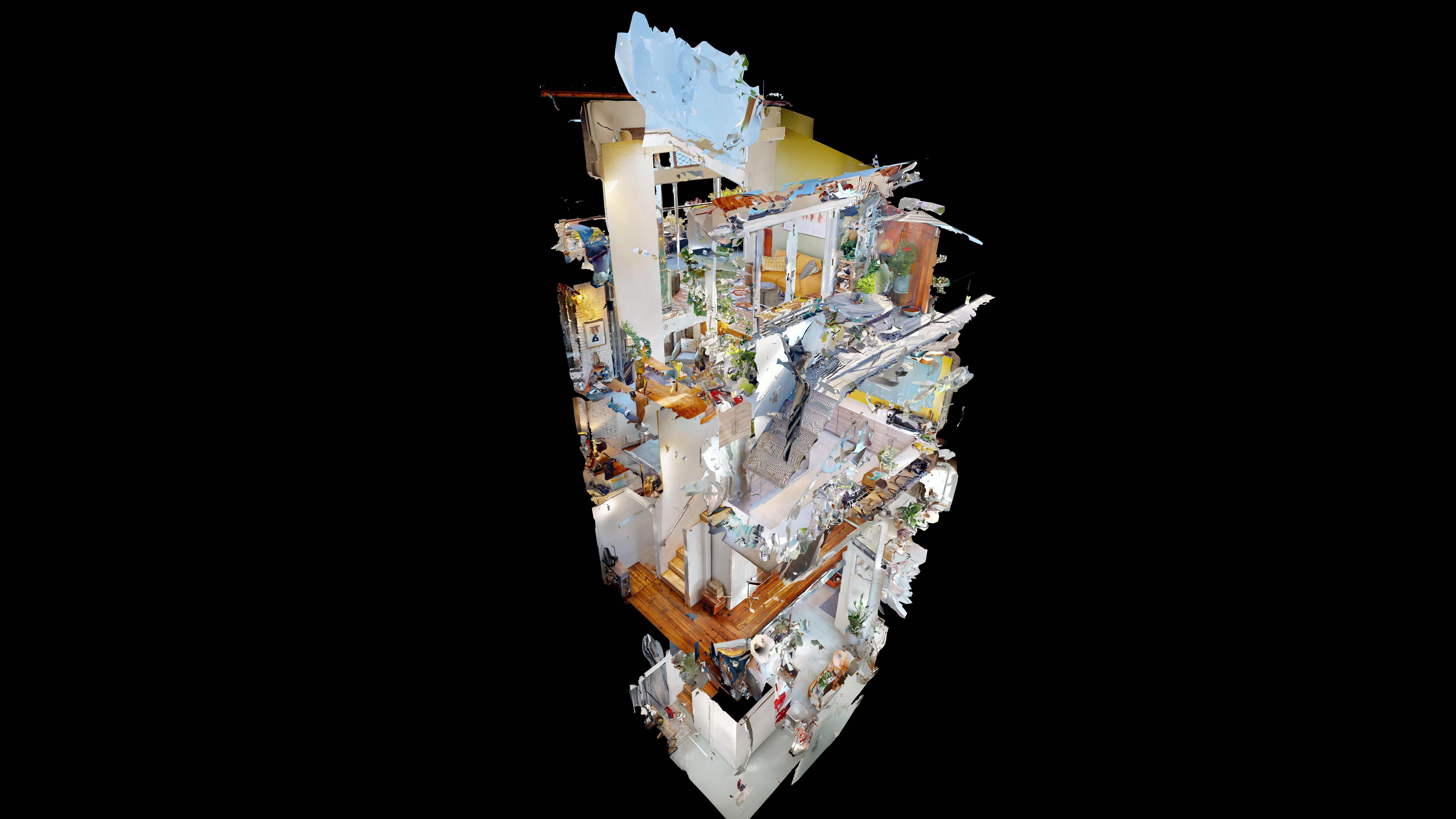 Matterport for a 2 Bedroom Townhouse in Vancouver
